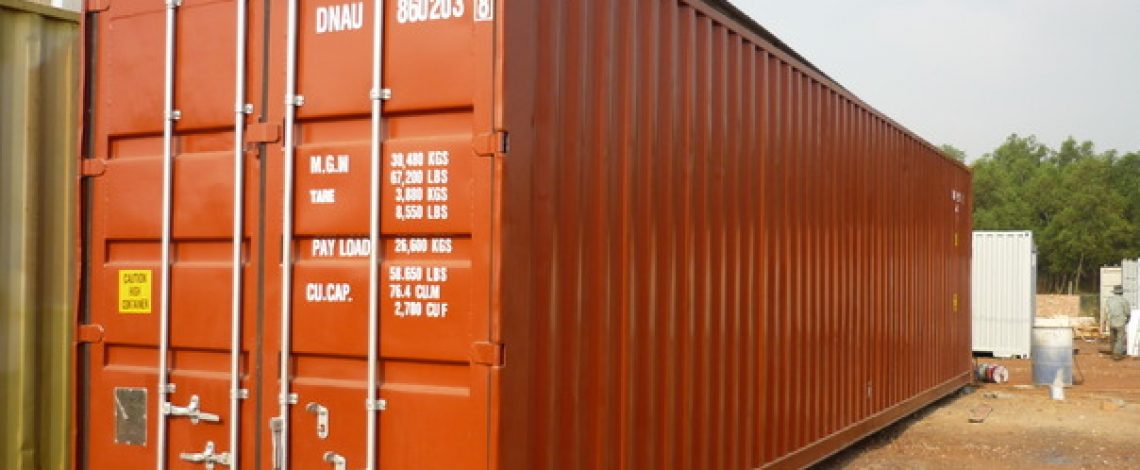Container kho 40 feet giá rẻ tại Hải Phòng