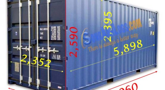 Thuê container 20 feet đóng hàng tại Hải Phòng