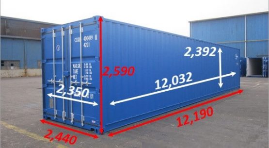 Container 40 feet tại Hải Phòng